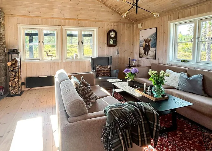 Ferienhaus 10 Person In Veggli-by Traum *